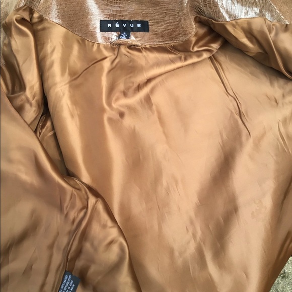 Revue 100% leather zippered jacket - Picture 4 of 4